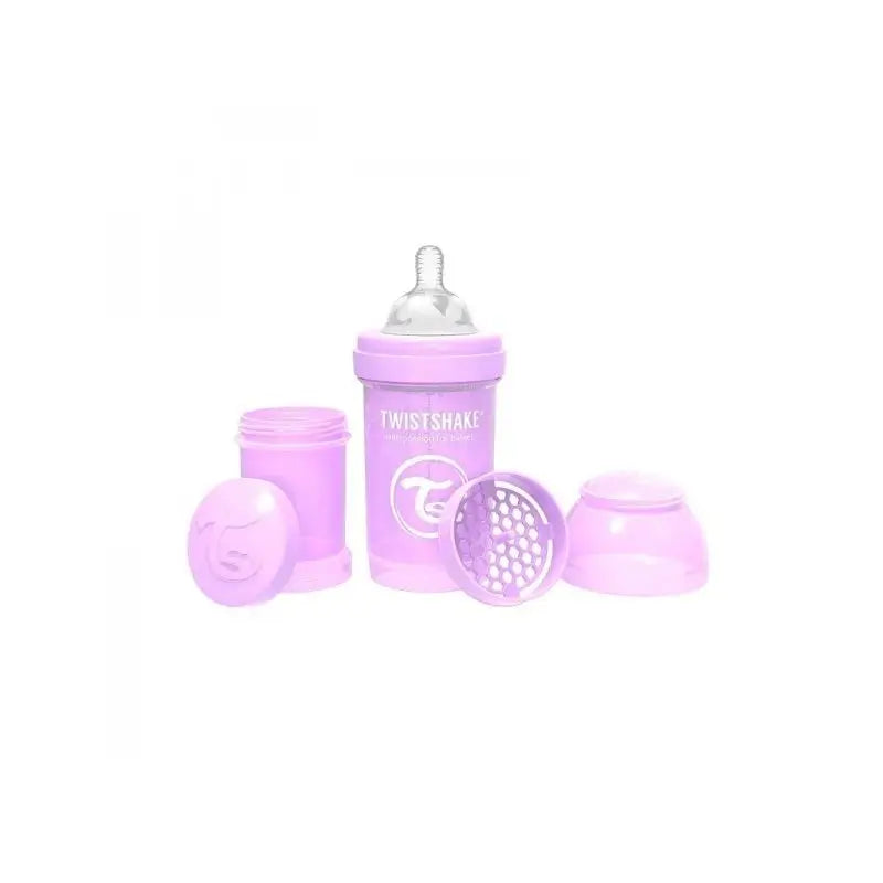 Twistshake Anti-Colic Bottle Purple , 180 ml