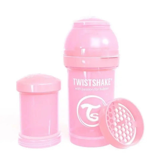 Twistshake Anti-Colic Bottle Pink , 180 ml