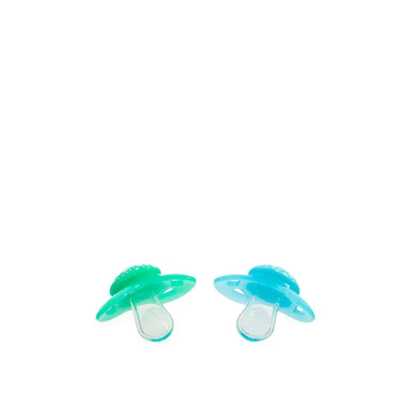 Twistshake Blue & Green Soother 0-6M , 2 units