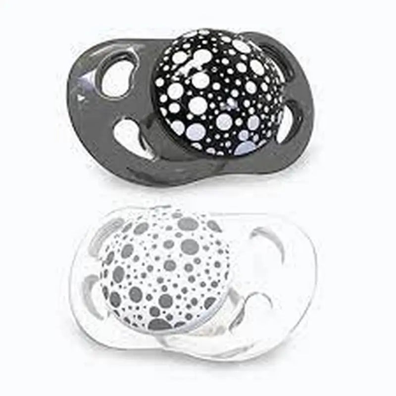 Twistshake Soother Black 6+M , 2 units