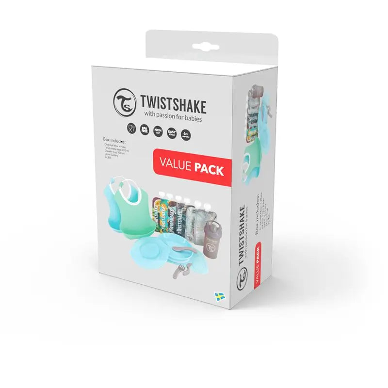 Twistshake Bibs Pack Blue