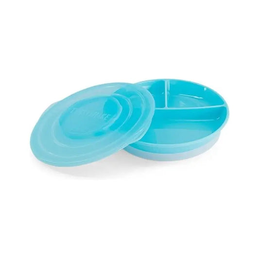 Twistshake Divided Dish Blue 6+M