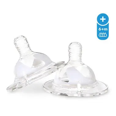 Twistshake Anti-Colic Teat Silicone +6 M