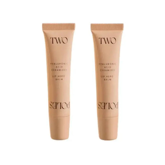 Two Poles Lip Hero Balm Untinted , Pack 2 x 11 ml