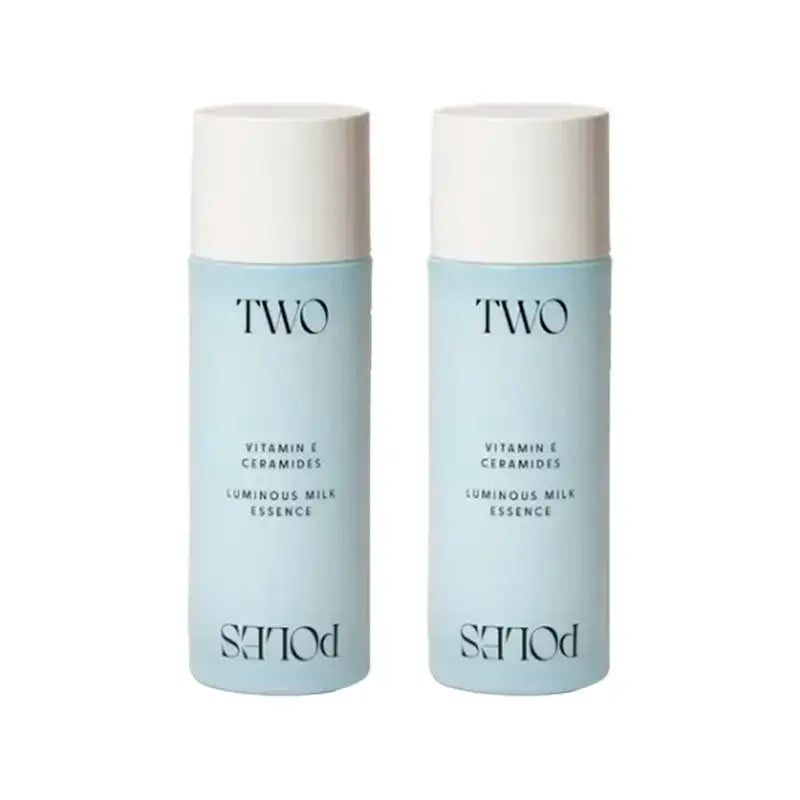 Two Poles Luminous Milk Essence , Pack 2 x 80 ml