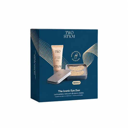 Two Poles Pack: The Iconic Eye Duo – Eye Contour Cream and Eye Patches, 15 ml
