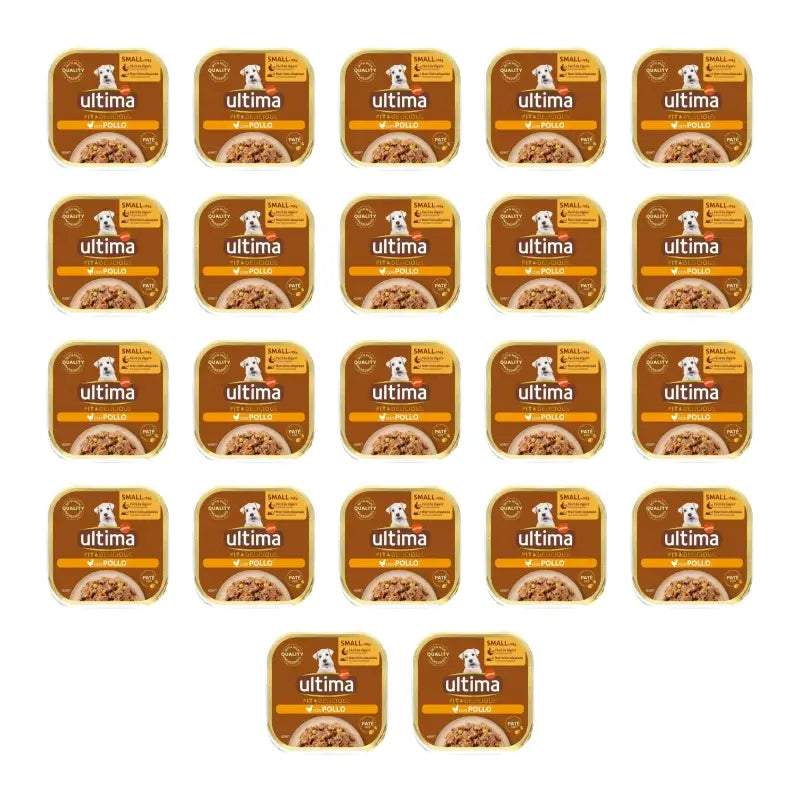 Ultima Mini Chicken Pâté, 150 g, pack of 22