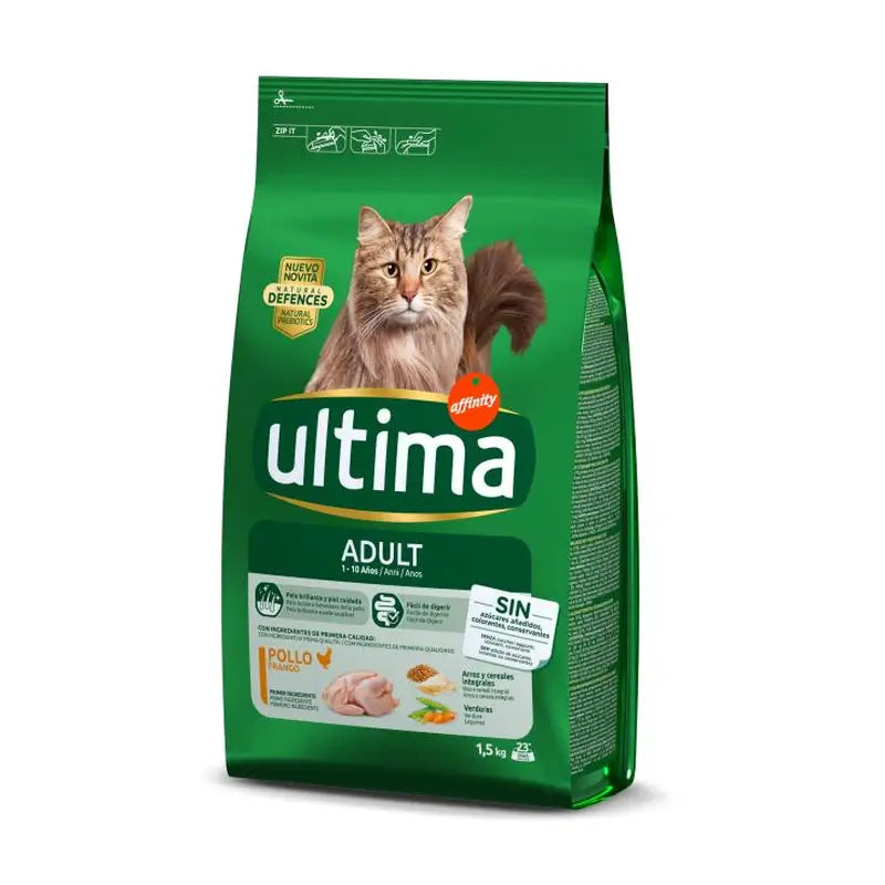 Ultima Cat Food with Chicken, 1.5 kg