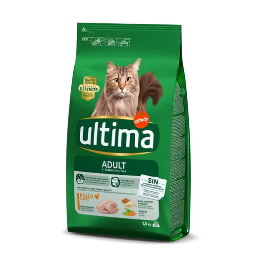 Ultima Cat Food with Chicken, 1.5 kg