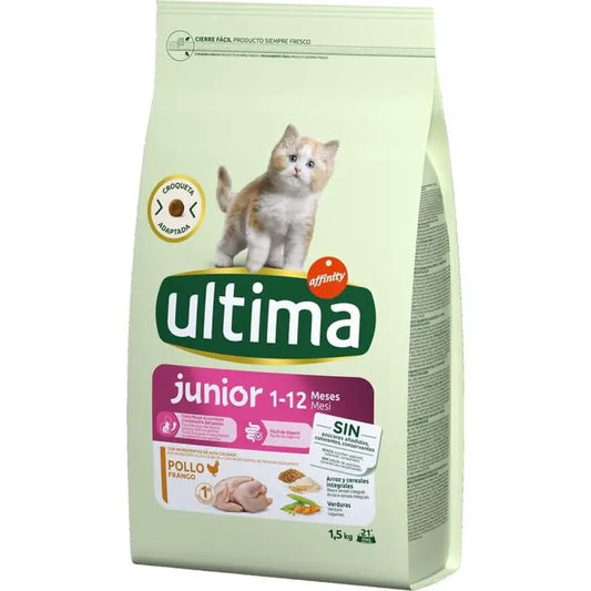 Ultima Cat Junior Dry Food, 1.5 kg
