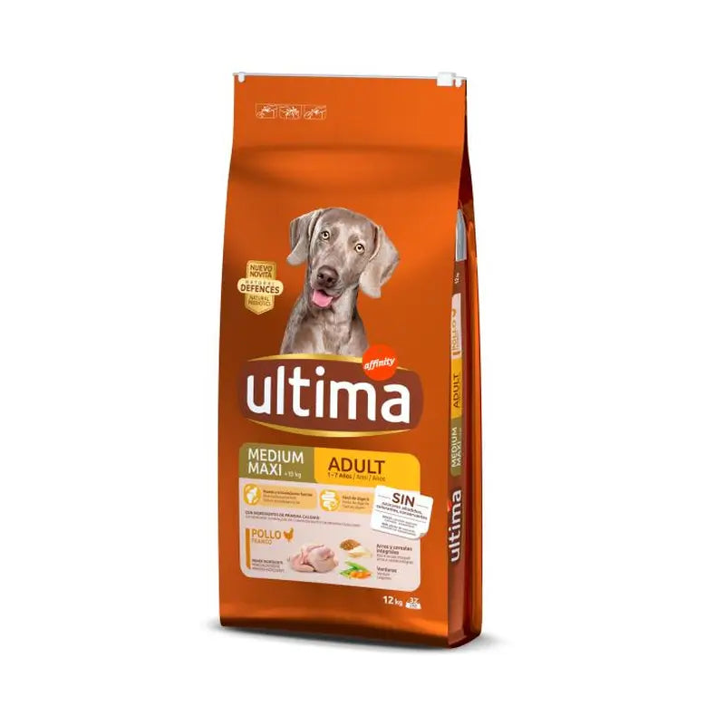 Ultima Dog Food with Chicken, 12 kg