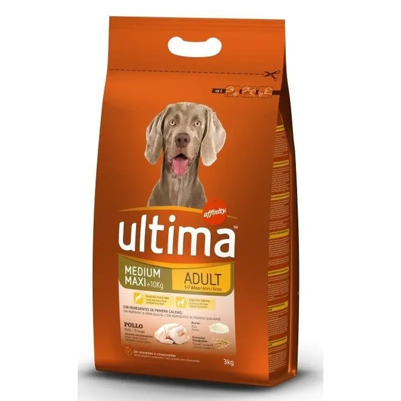 Ultima Dog Food with Chicken, 3 kg