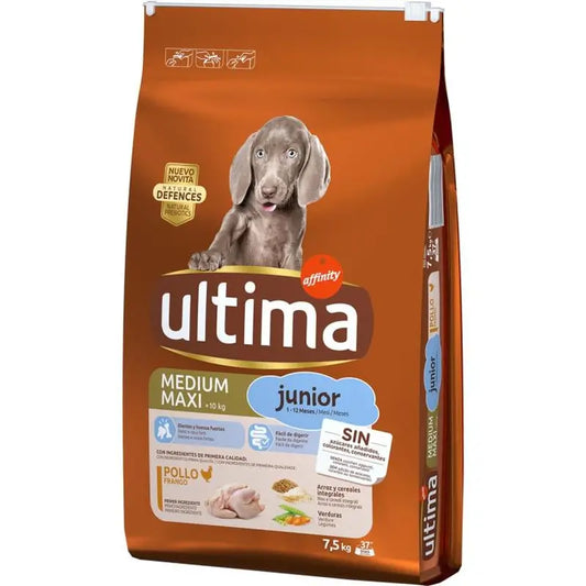 Ultima Dog Junior Dog Food, 7.5 kg