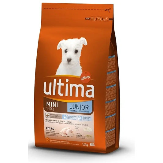 Ultima Pienso Dog Mini Junior, 1.5 kg