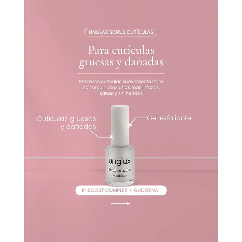 Unglax Scrub Cuticle Scrub, 10 ml