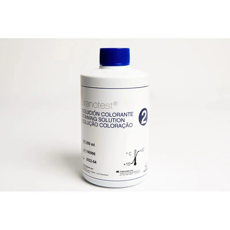 Uranotest Staining Solution 2 Blue 250Ml