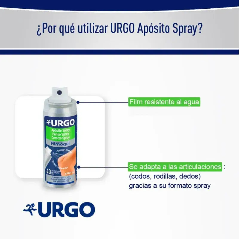 URGO Dressing Filmogel Spray Dressing 40 ml