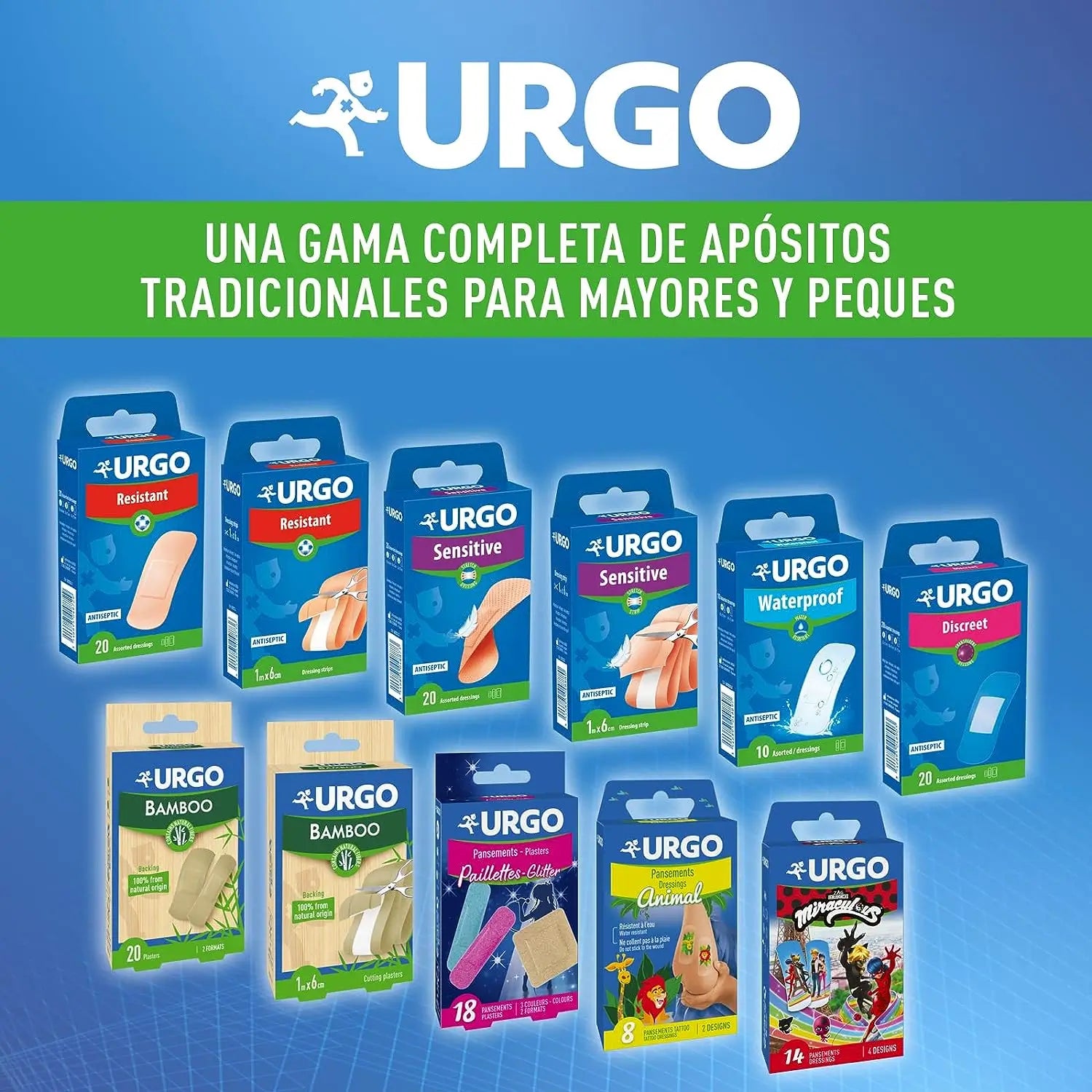 Urgo Children's Dressings with Animal Designs