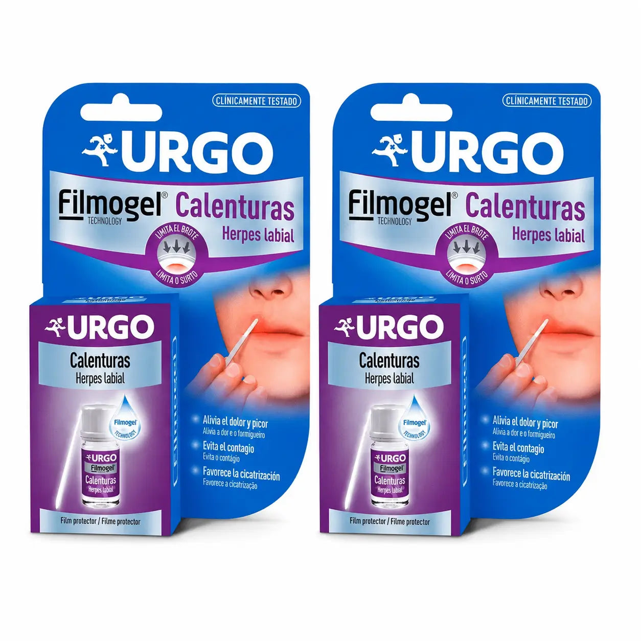 Urgo Cold Sore Filmogel 3 ml, pack of 2