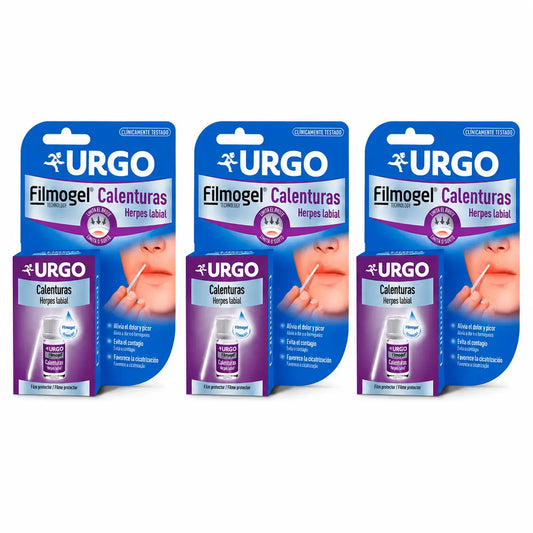 Urgo Cold Sore Filmogel 3 ml, pack of 3
