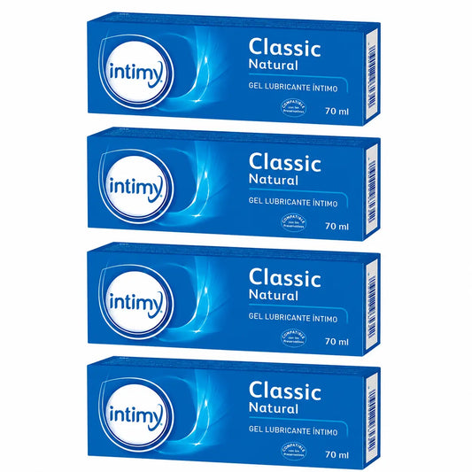 Urgo Intimy Classic Natural Lubricant Gel 70 ml, pack of 4