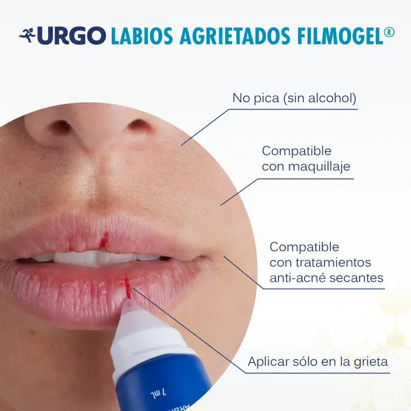Urgo Chapped Lips Filmogel, 7 Ml