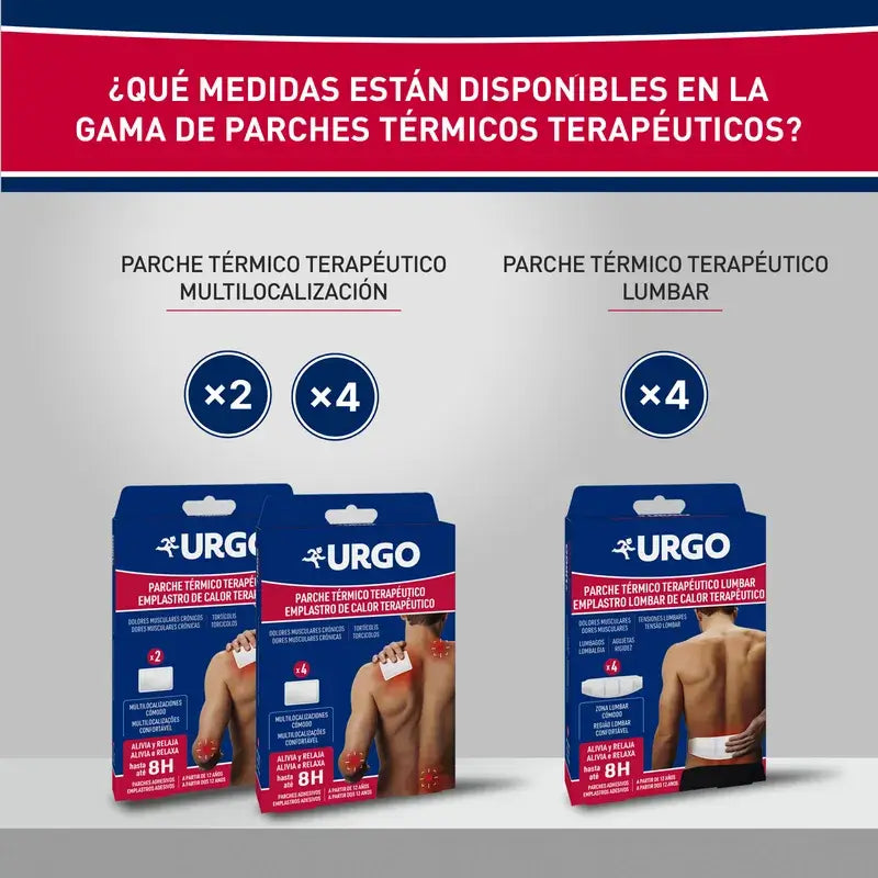 Urgo Therapeutic Heat Patch , 4 units