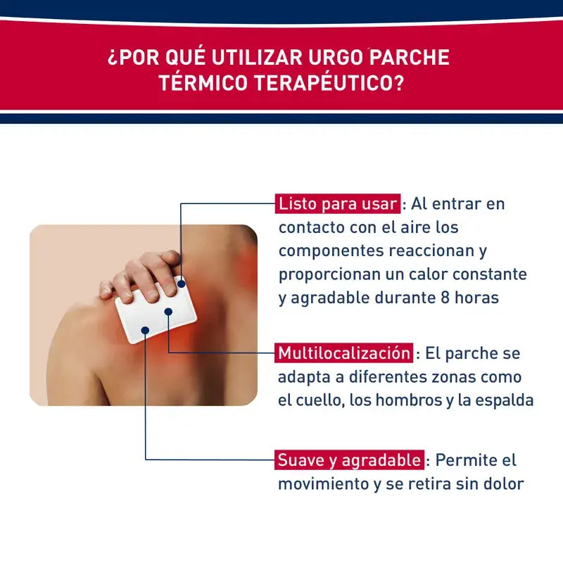 Urgo Therapeutic Heat Patch , 4 units