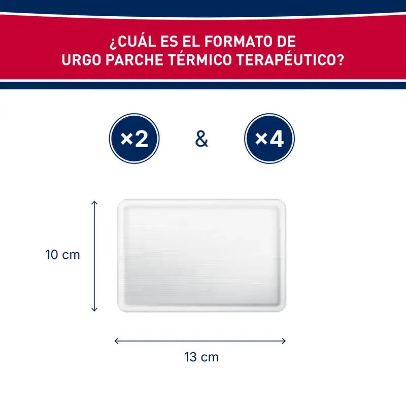Urgo Therapeutic Heat Patch , 4 units