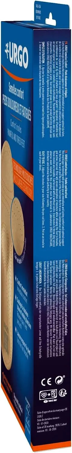 Urgo Comfort Insole For Tired And Sore Feet, Size 42-44