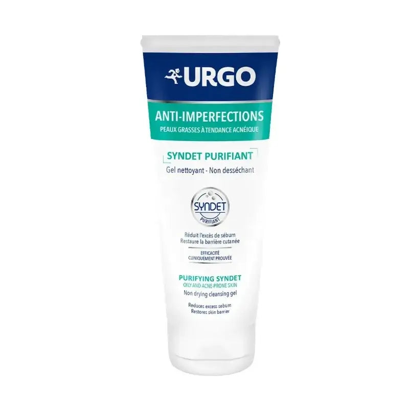Urgo Syndet Purifying Cleansing Gel, 200 Ml