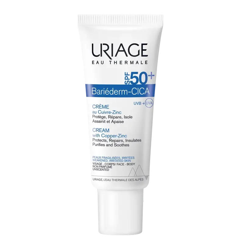 Uriage Bariéderm Cica Cream SPF 50+ 40 ml