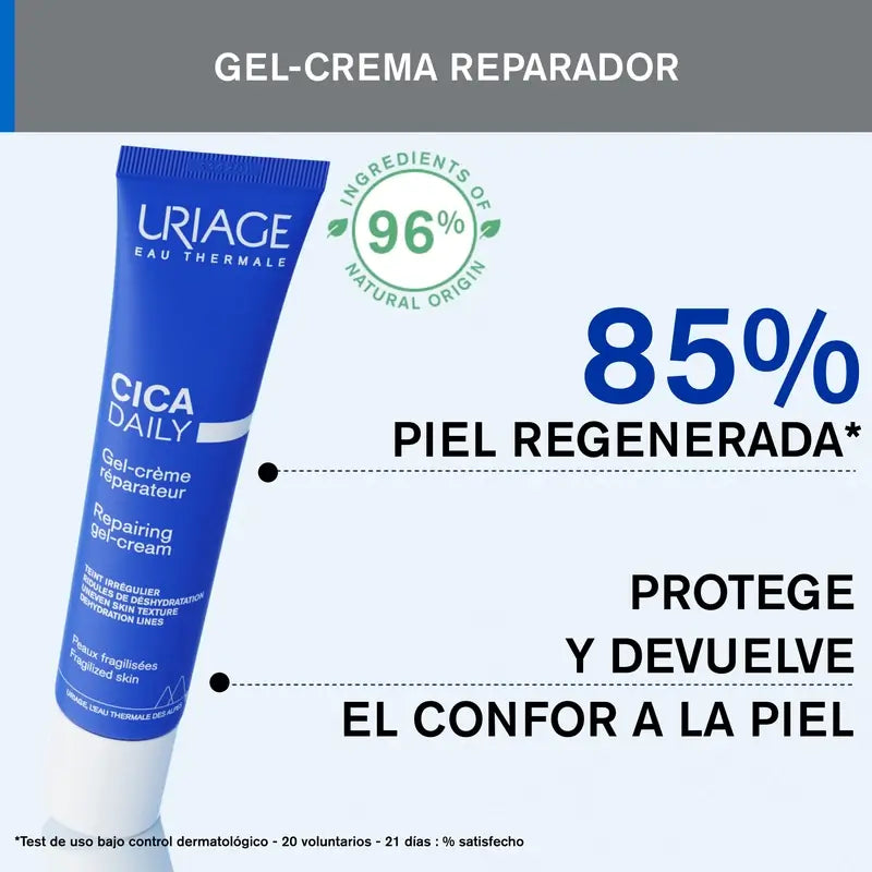 Uriage Bariéderm Cica-Daily Gel Cream 40 Ml