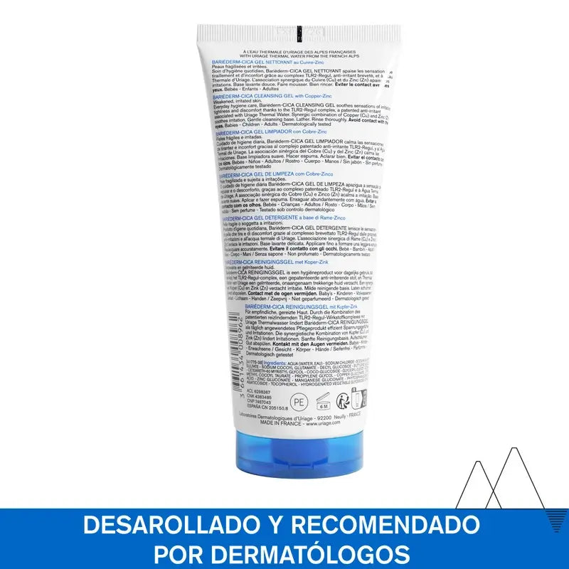 Uriage Bariéderm Cica Cleansing Gel , 200 ml