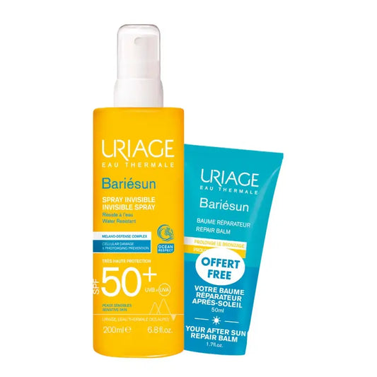 Uriage Bariésun Cream Spf50+ 50Ml + Invisible Spray Spf50+ 200Ml