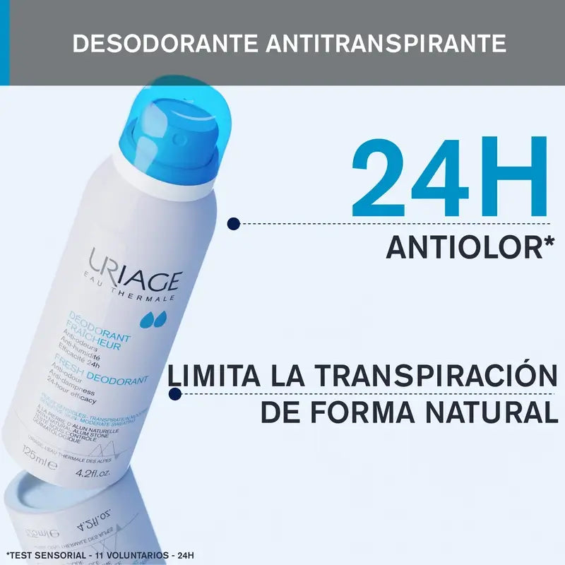Uriage Freshness Deodorant 125 ml
