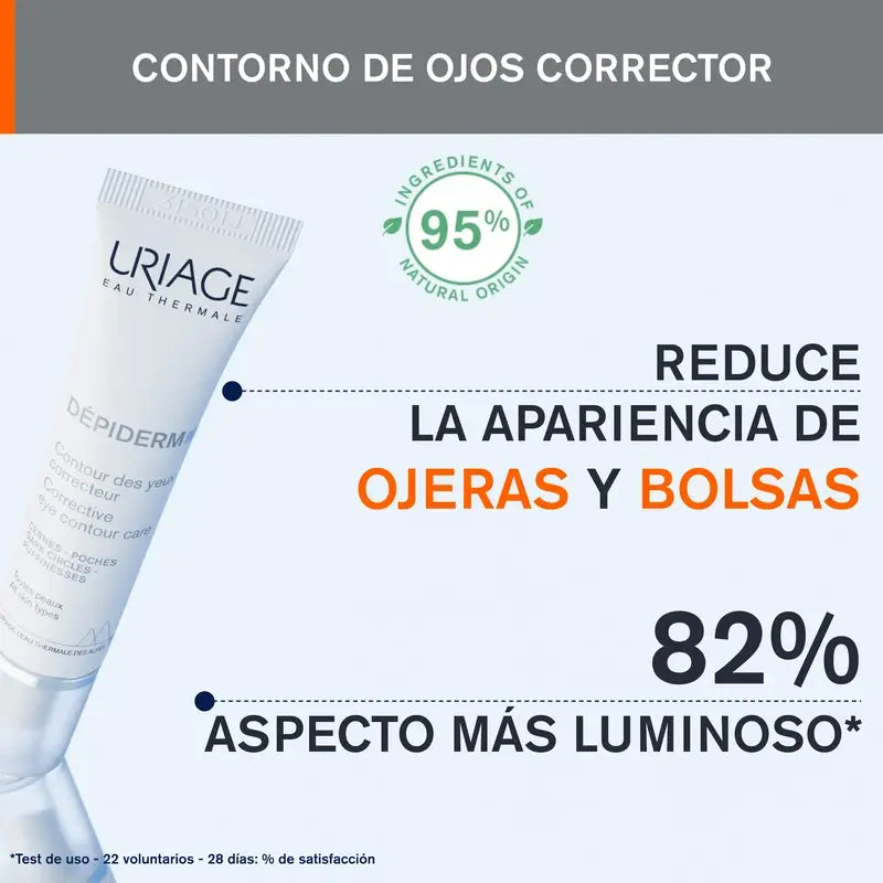 Uriage Dépiderm Eye Contour Anti-spot and Brightening Care , 15 ml