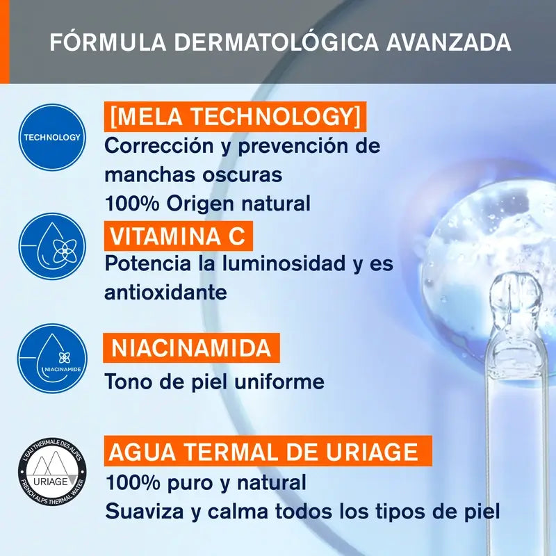 Uriage Dépiderm Brightening Cleansing Foam 100Ml