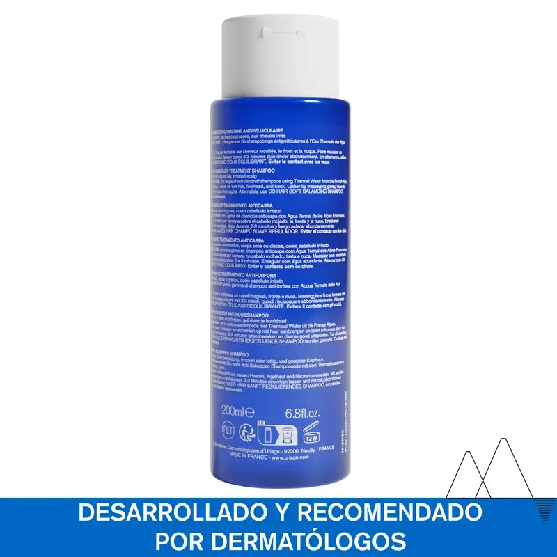 Uriage Ds Hair Anti-Dandruff Treatment Shampoo 200Ml