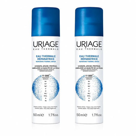 Uriage Eau Thermale Restorative Thermal Water 50 ml, pack of 2