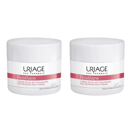 Uriage Roséliane Rich Anti-Redness Cream Duplo, 2X50 Ml