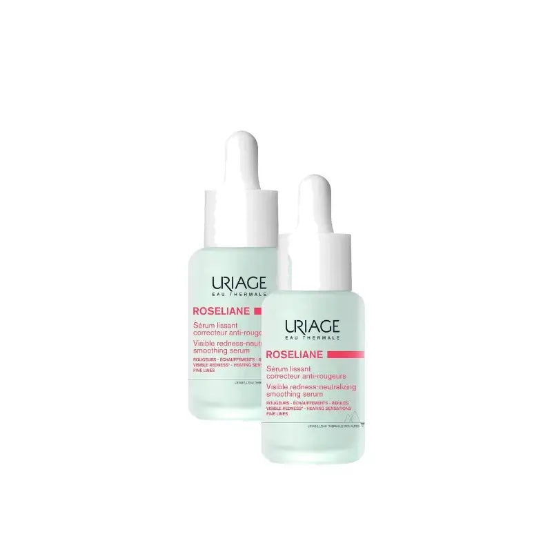 Uriage Roséliane Anti-Redness Serum 30 ml, pack of 2