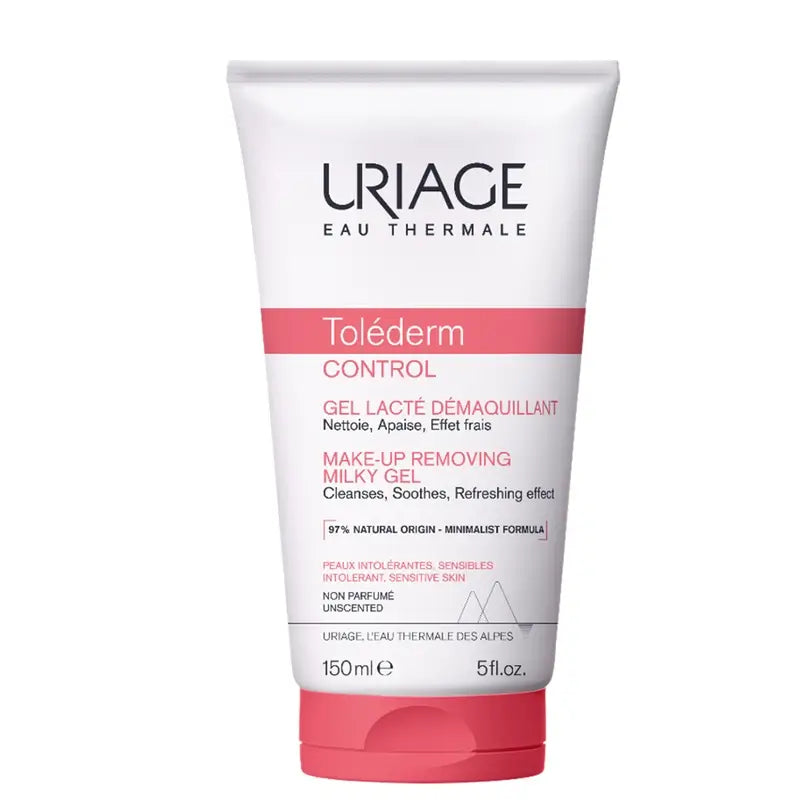 Uriage Toléderm Control Make-up Remover Gel-Milk 150Ml