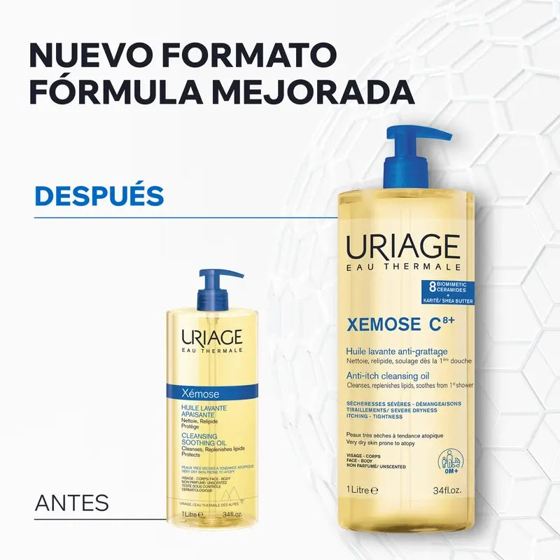 Uriage Xemose C8+ Anti-itch Cleansing Oil 500ml