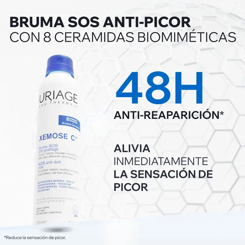 Uriage Xemose C8+ SOS Anti-itch Mist 200ml