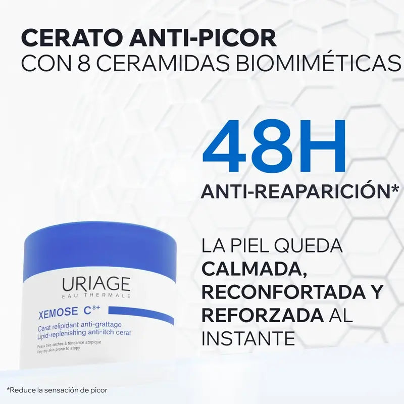 Uriage Xemose C8+ Anti-itch Relipidising Cerate 200ml