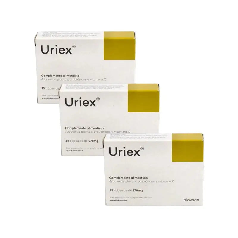 Uriex Pack 3 x 15 capsules
