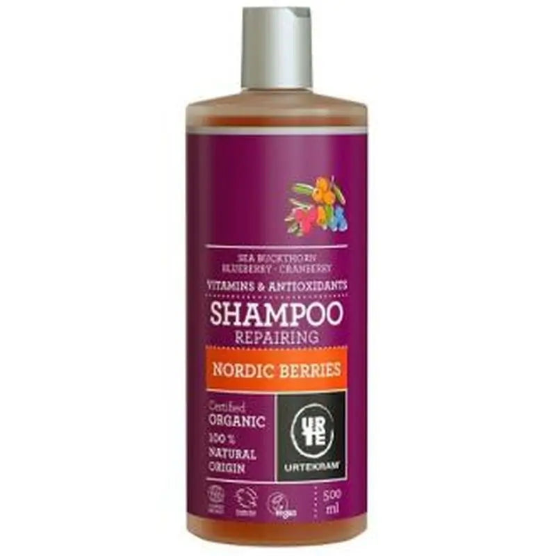 Urtekram Red Fruit Shampoo 500Ml. Eco Vegan