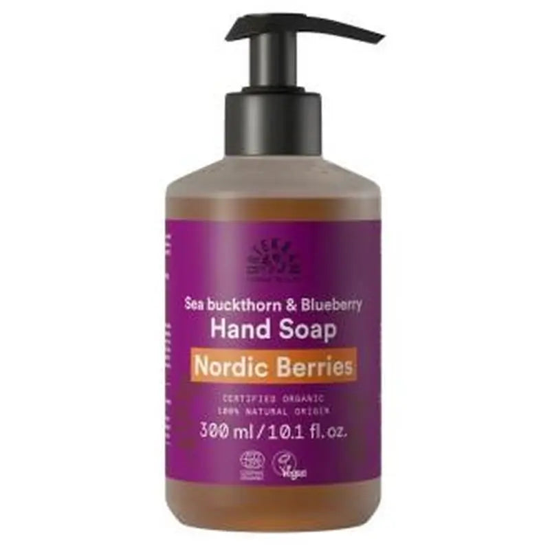 Urtekram Hand Soap Red Fruits With Dispenser 300Ml.