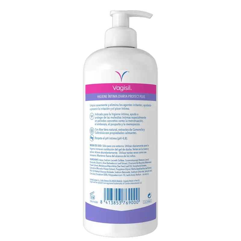 Vagisil Daily Int Hygiene Protec Plus 500Ml